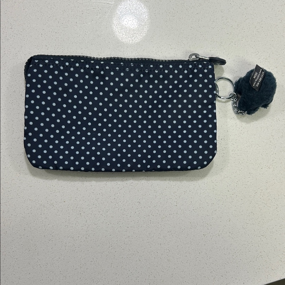 Kipling Creativity Small Pouch Polka Dot Wristlet… - image 4